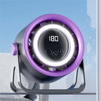 HOMEFISH Leiser USB-Tischventilator mit Turbofunktion