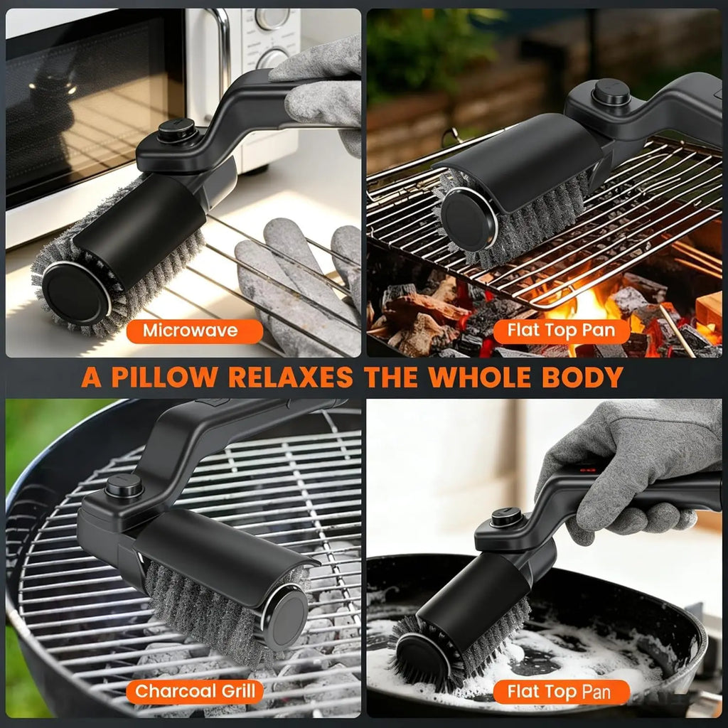 Kabellose elektrische Grillbürste